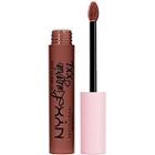 Nyx Professional Makeup Lip Lingerie Xxl Long-lasting Matte Liquid Lipstick - Low Cut (deep Chocolate Brown)