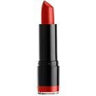 Nyx Professional Makeup Round Case Lipstick - Snow White (deep Blue-toned Red Satin)
