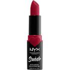 Nyx Professional Makeup Suede Matte Lipstick - Spicy (true Red)