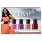 Opi Peru Nail Lacquer Collection Mini Pack
