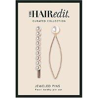 The Hair Edit Jeweled Pins