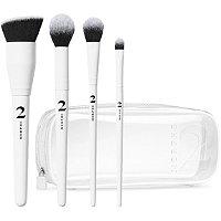 Morphe 2 The Sweep Life 4-piece Brush Collection + Bag