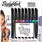 Bic Bodymark Temporary Tattoo Markers 8 Piece Collection