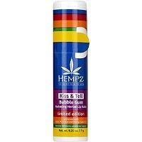 Hempz Limited Edition Kiss & Tell Bubble Gum Hydrating Herbal Lip Balm