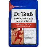 Dr Teal's Wellness Therapy Rosemary & Mint Pure Epsom Salt Soaking Solution
