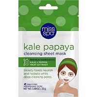 Miss Spa Kale Papaya Cleansing Facial Sheet Mask
