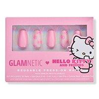 Glamnetic Hello Kitty Pink Press-on Nails