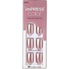 Kiss Paralyzed Pink Impress Color Press-on Manicure