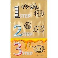 Holika Holika Honey Gold Black Head 3-step Kit