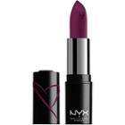 Nyx Professional Makeup Shout Loud Satin Lipstick - Into The Night (deep Grape)