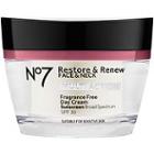 No7 Restore & Renew Face & Neck Multi Action Fragrance Free Day Cream Spf 30