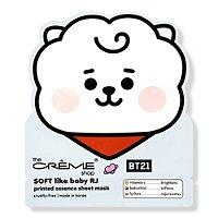 The Creme Shop Bt21 Soft Like Baby Rj Printed Essence Sheet Mask