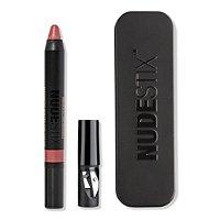 Nudestix Intense Matte Lip + Cheek Pencil - Sweet Cheeks (warm Soft Rose)