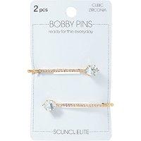 Scunci Cubic Zirconia Bobby Pin Set