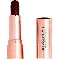 Makeup Revolution Satin Kiss Lipstick - Tgif (dark Red Toned Brown)