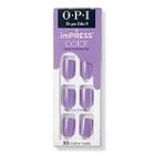 Kiss Do You Lilac It Impress Color X Opi Press-on Manicure