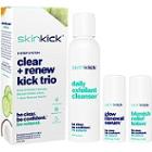 Skinkick Naturally Smart Clear + Renew Kick Trio