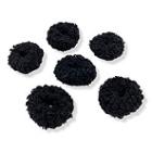 Kitsch Black Fluffy Ponies