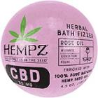 Hempz Rose Oil 25mg Cbd Herbal Bath Fizzer