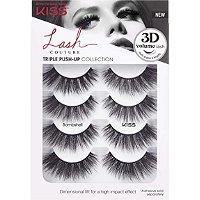Kiss Lash Couture Triple Push-up Multipack, Bombshell