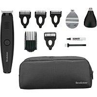 Brookstone Lithium Ion Powered All-in-one Black Trimmer