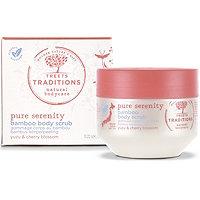 Treets Traditions Pure Serenity Bamboo Body Scrub