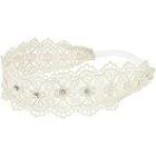 Capelli New York Crochet Lace Headwrap