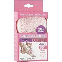 Spongeables Pedi-scrub In A Sponge Foot Buffer 20+