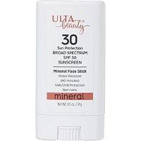 Ulta Spf 30 Mineral Sunscreen Face Stick
