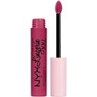 Nyx Professional Makeup Lip Lingerie Xxl Long-lasting Matte Liquid Lipstick - Staying Juicy (deep Magenta)