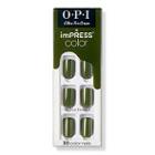 Kiss Olive For Green Impress X Opi Press On Manicure Nails