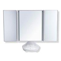 Ihome Reflect Trifold Vanity Speaker With Bluetooth, Speakerphone, And Usb Charging