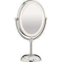 Conair Lifetime Led Lighting 1x/7x Dual Sided Satin Nickel Finish Mirror