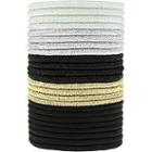 Capelli New York Multi Colored Mixed Metallic Pony Holder Set 24 Pc