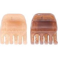 Scunci Translucent Jaw Clip Duo