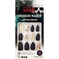 Kiss Escape Room Glam Design Halloween Nails