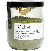 Loli Beauty Matcha Coconut Paste Organic Detox + Purifying Chlorophyll Mask