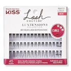 Kiss Lash Couture Luxtensions 3d False Eyelash Extension Clusters Kit #01
