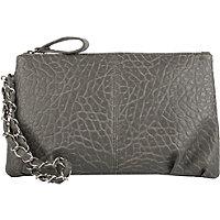 Anna Martina Franco Gathered Pebble Clutch