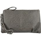 Anna Martina Franco Gathered Pebble Clutch