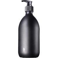 Beast Reusable Matte Black Glass Hand Wash Bottle