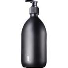 Beast Reusable Matte Black Glass Hand Wash Bottle