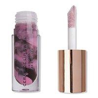 Makeup Revolution Lip Swirl Ceramide Gloss - Cherry Mauve (deep Purple Tint)