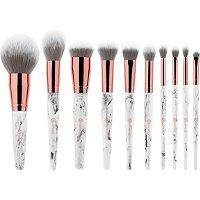 Bh Cosmetics Marble Luxe - 10 Pc Brush Set