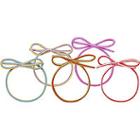 Scunci Two-toned Bow Elastics