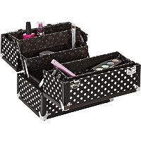 Caboodles Black/white Dots 10 Inches Case