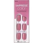 Kiss Petal Pink Impress Color Press-on Manicure