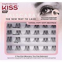 Kiss Falscara Natural Wispy Wisps Lash Multipack