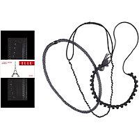 Elle Black Holiday Head Wraps