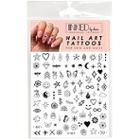 Inked By Dani Black And White Nail Art